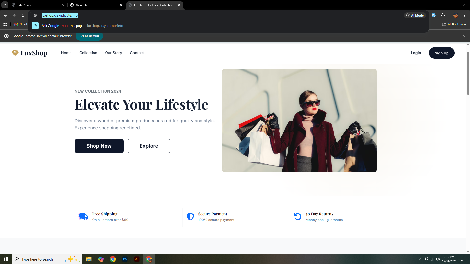E-commerce Web Application